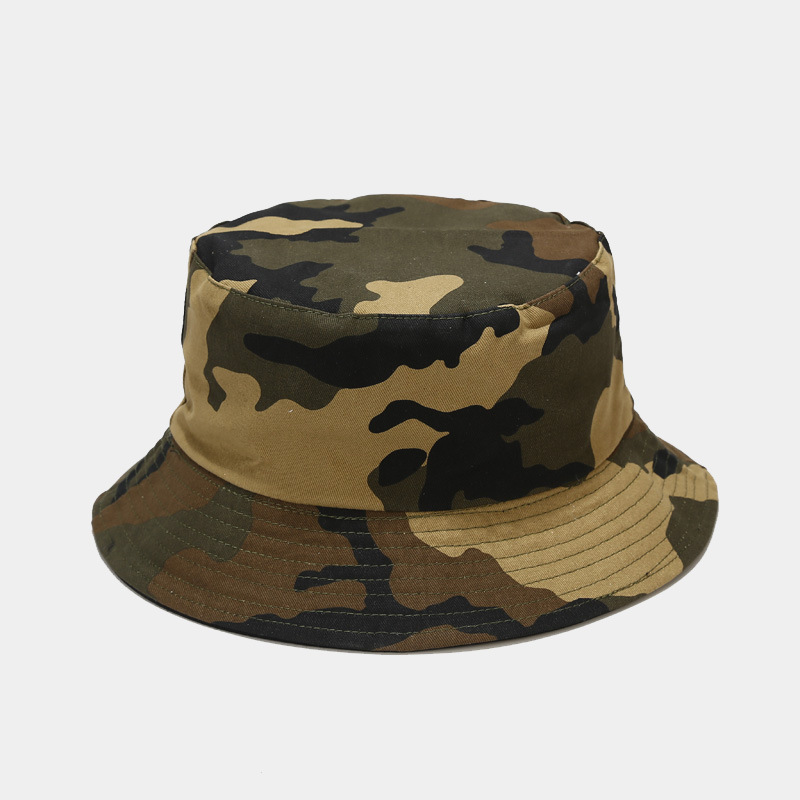BK00076 Camouflage-Doppel-Reise-Sonnenschutz-Eimerhut