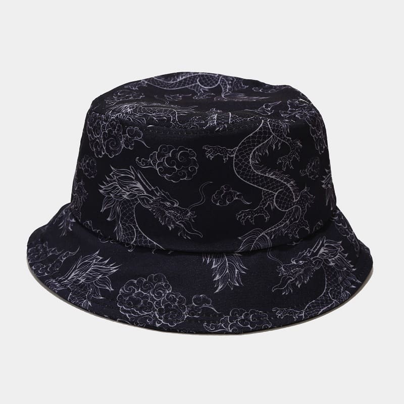 BK00067 Street Fashion Männer und Frauen Druck Fischerhut