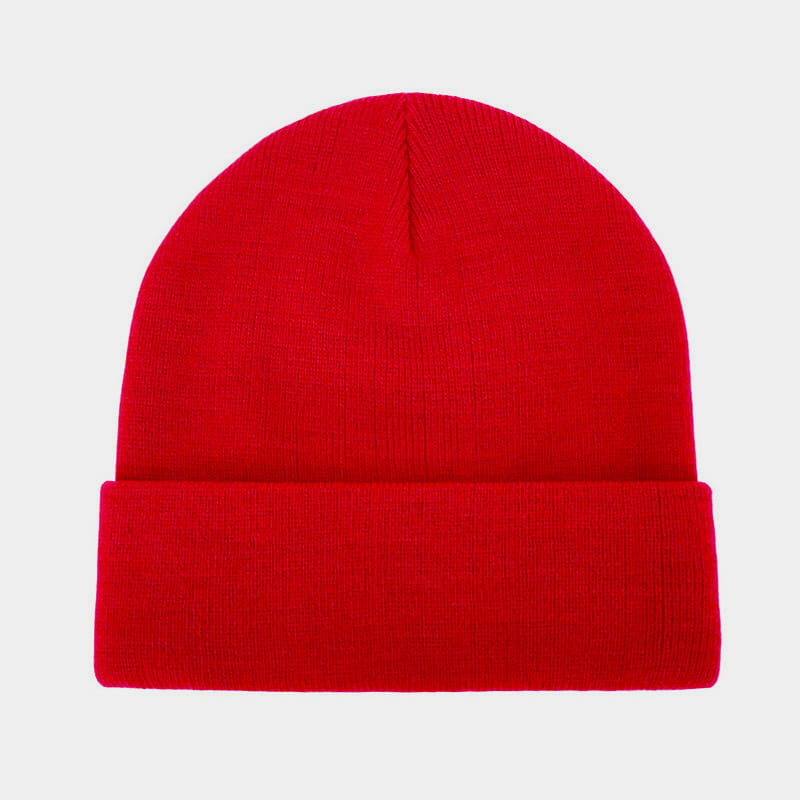 H00002 Einfarbige Herbst-Winter-Herren- und Damen-Outdoor-Strickmütze