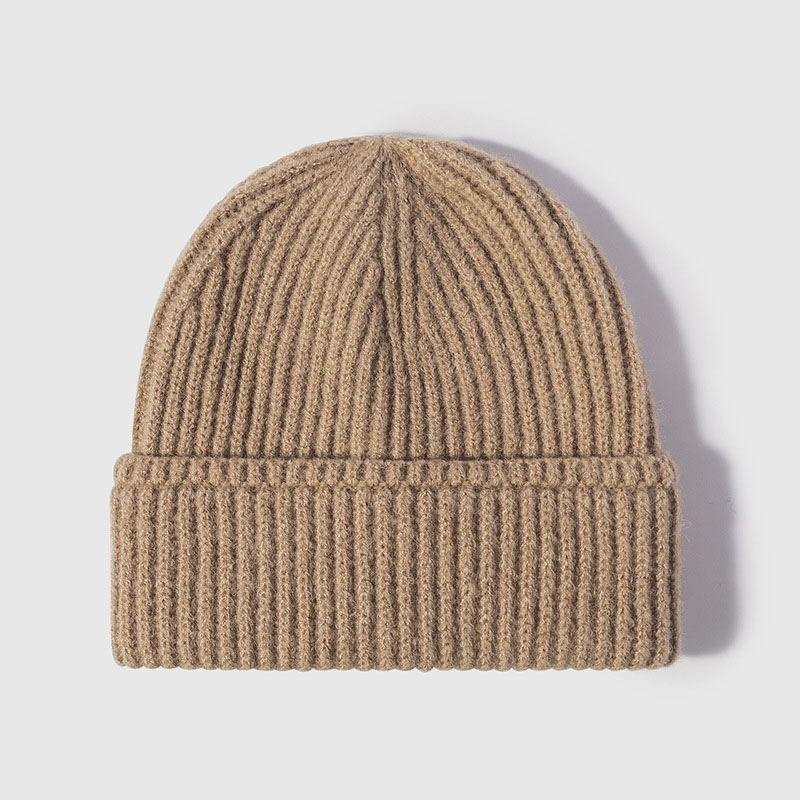 H00016 Einfarbige Radsport-Strickmütze für kalte Tage