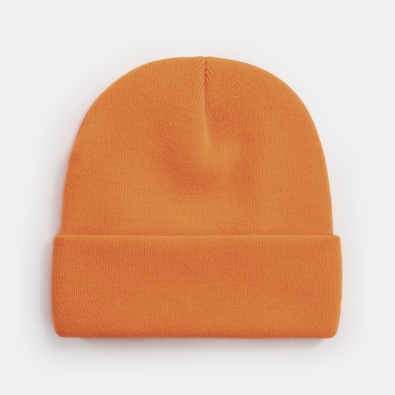 H00074 Basic Fit Mehrfarbige Strickmütze