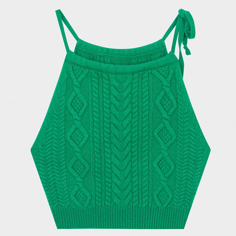 ML2239 Süße, coole Camisole-Shorts mit gestrickten Hosenträgern