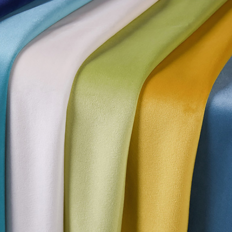 SM-B0001, 160 Farben, 300 g/m², 100 % Polyester, holländischer Flanell-Samt-Sofastoff