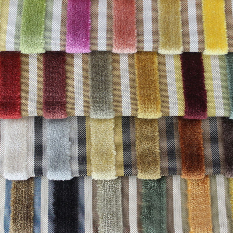SM-A0017 Gewebter, geschnittener Jacquard-Sofastoff aus mattiertem Samt