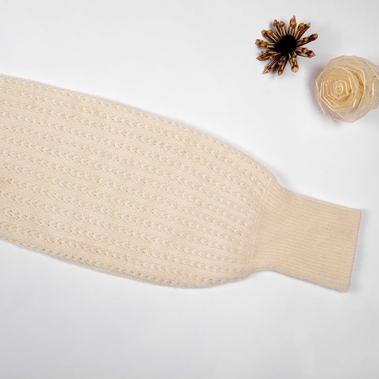 SM-K0020 Herbst Winter Wollmischung Rundhals Laterne Ärmel Frauen Strickpullover SM-K0020 Herbst Winter Wollmischung Rundhals Laterne Ärmel Frauen Strickpullover