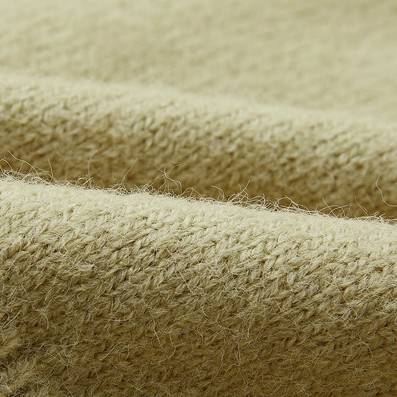 ML2213 Retro japanische handgemachte Strickjacke in Avocadogrün ML2213 Retro japanische handgemachte Strickjacke in Avocadogrün