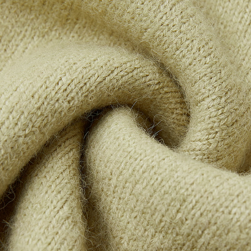 ML2213 Retro japanische handgemachte Strickjacke in Avocadogrün ML2213 Retro japanische handgemachte Strickjacke in Avocadogrün