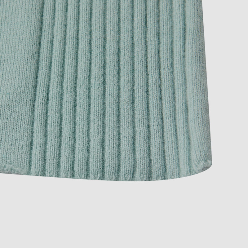 ML2218 Einreihiger Twist-Strick-Cardigan mit V-Ausschnitt und Blütenblattknöpfen ML2218 Einreihiger Twist-Strick-Cardigan mit V-Ausschnitt und Blütenblattknöpfen