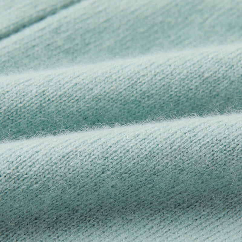 ML2218 Einreihiger Twist-Strick-Cardigan mit V-Ausschnitt und Blütenblattknöpfen ML2218 Einreihiger Twist-Strick-Cardigan mit V-Ausschnitt und Blütenblattknöpfen